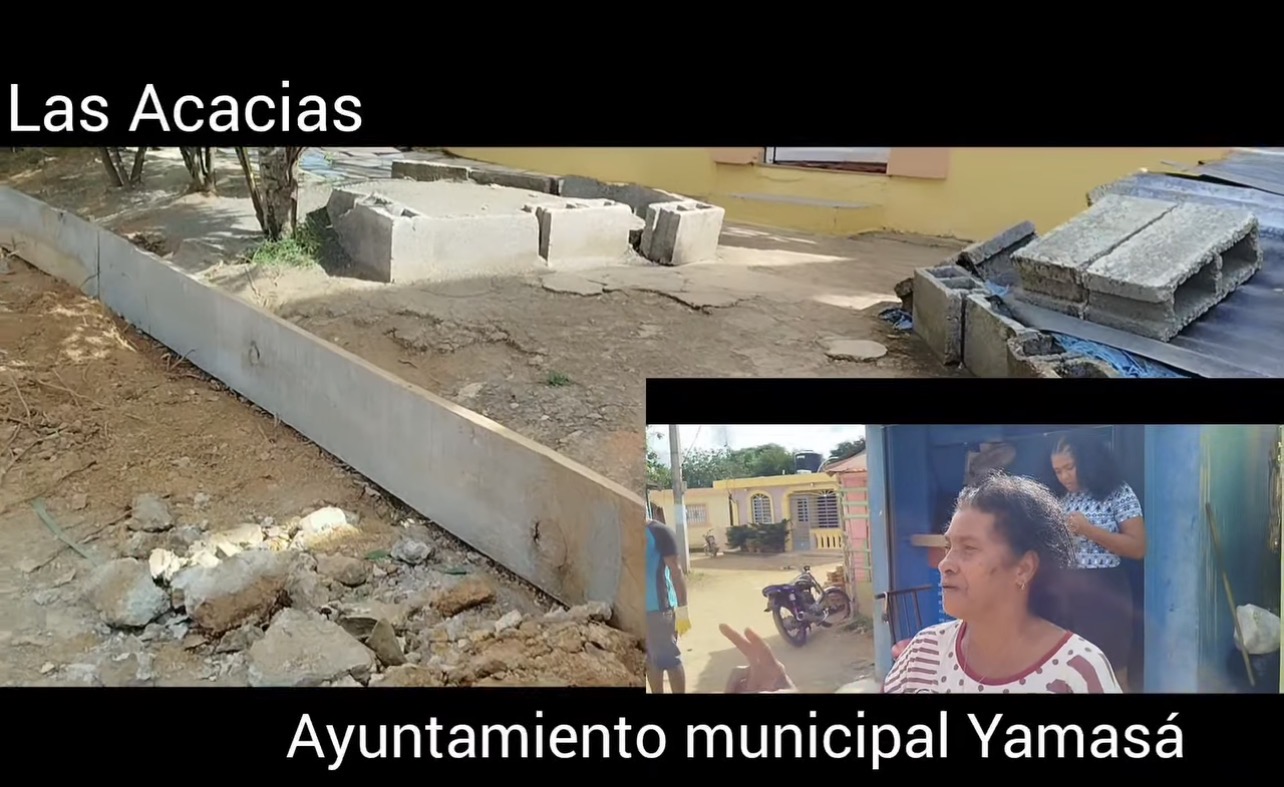 Acera y Contenes en Las Acacias