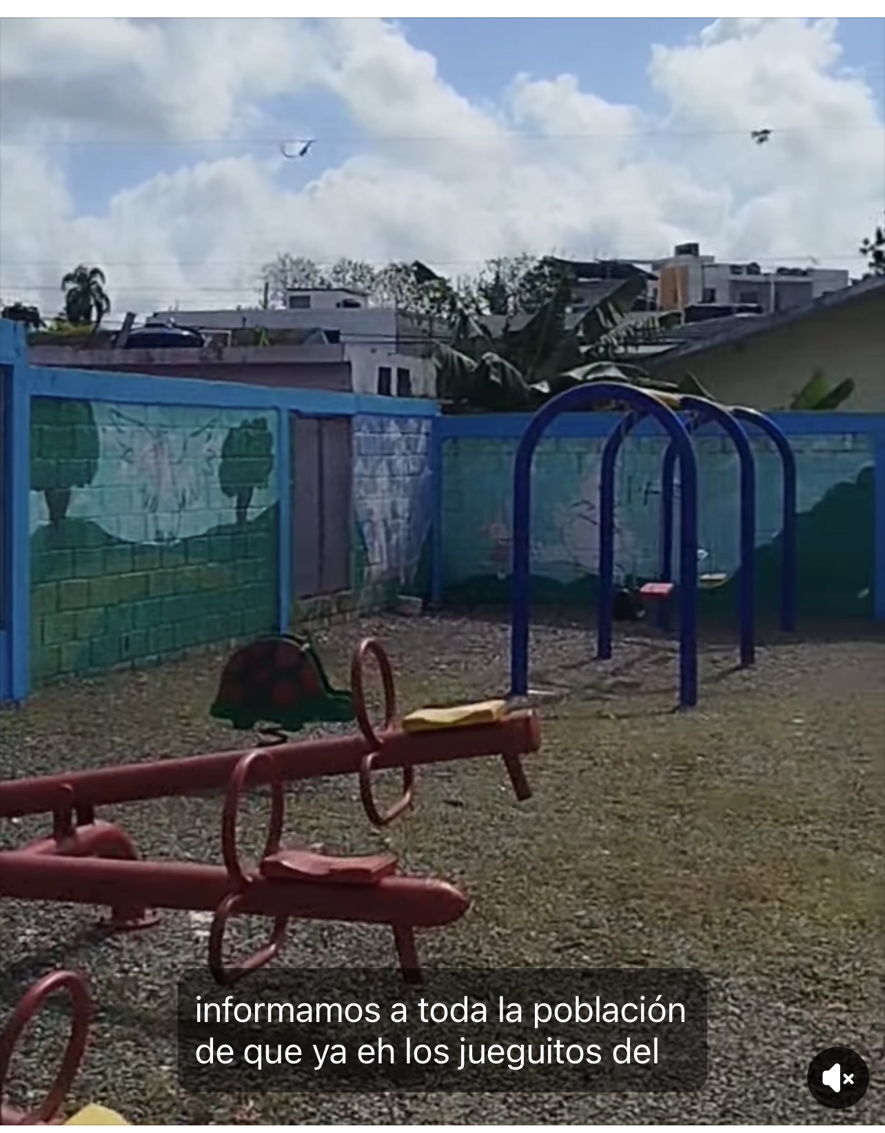 Parque Infantil Remozado.Yamasá 21 de Abril 2024.